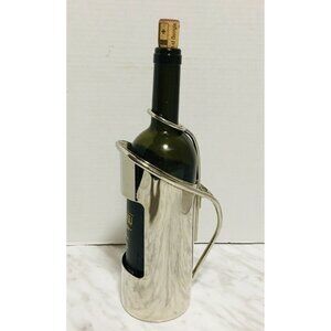 HBC EP Brass Wine Holder With Stopper Collar Set Modern Design Standard Bottle